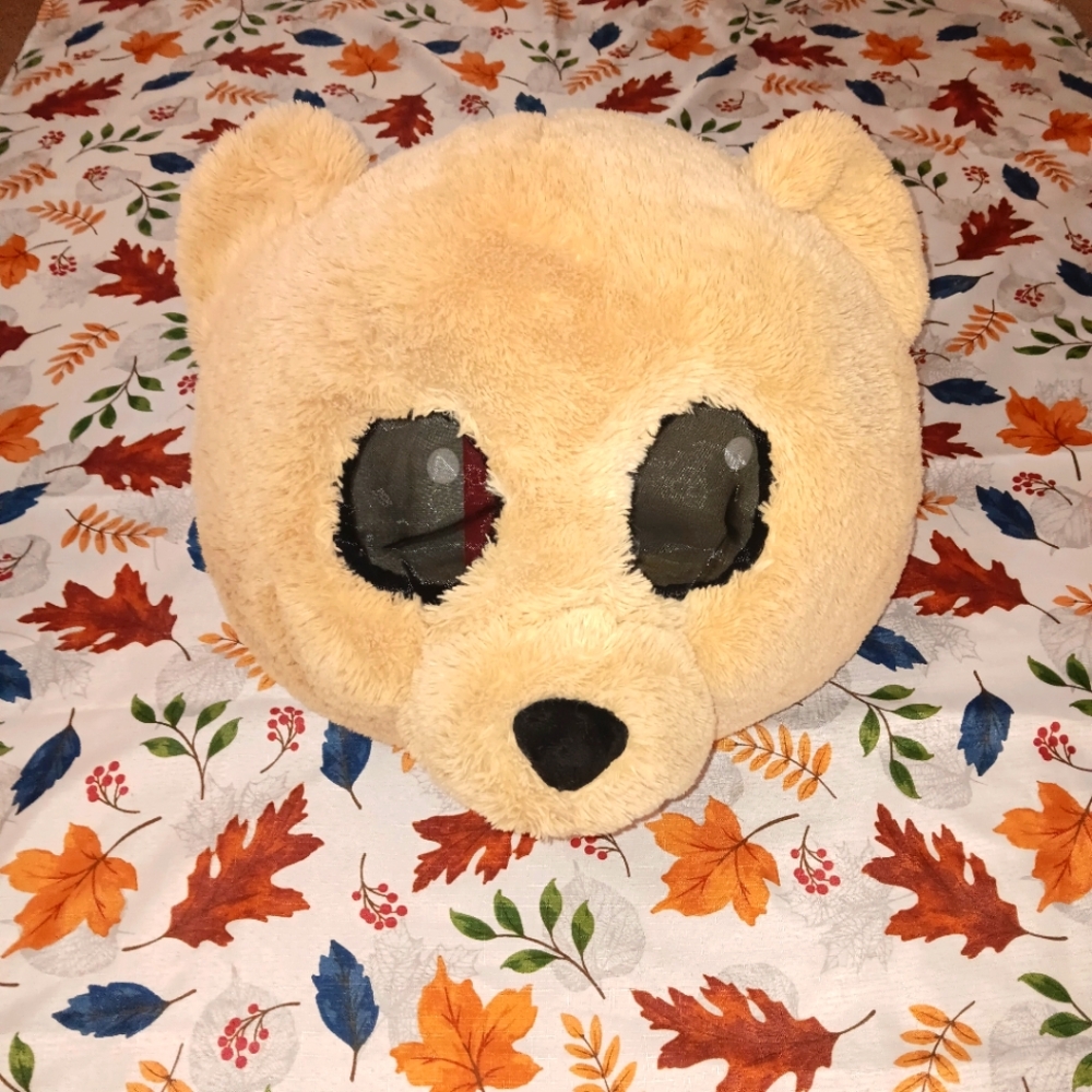 *Bear Costume Plush Head Mask!*